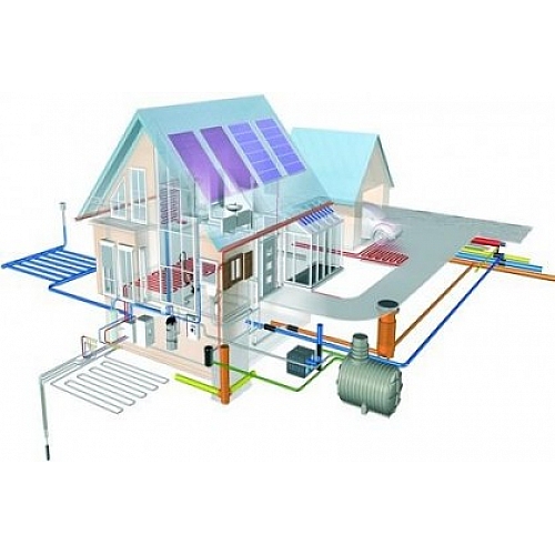 Система водных коммуникаций в загородном доме