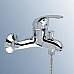 Смеситель для ванны с ручным душем Gala Uno 38836