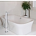 Смеситель для ванны напольный Hansgrohe PuraVida белый/хром 15473400