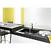 Смеситель для кухни однорычажный Hansgrohe Focus 260 матовый черный 31820670