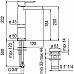 Смеситель для раковины Ray Nobili RY00158/2CR