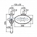 Смеситель для раковины Nobili Dubai DB00118/1CR