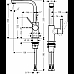 Смеситель для раковины Hansgrohe Metris Classic 31073000