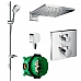 Термостат для ванны Hansgrohe ShowerSelect на 2 потребителя 15763140