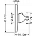 Термостат для ванны Axor Carlton 17241000