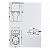 Унитаз-компакт Sanita Идеал Стандарт IDLSACC01010713 с сиденьем