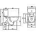 Унитаз компакт SANTEK Бореаль 1.WH30.2.146