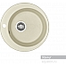 Мойка кухонная Акватон Иверия круглая 480мм серый 1A711032IV230