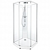 Душевая кабина IDO Showerama 10-5 Comfort 90x90 профиль белый, стекло прозрачное