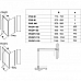Душевая дверь одноэлементная Ravak Pivot PDOP1-80 (сатин+транспарент) 03G40U00Z1