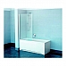 Шторка для ванны Ravak 10° 10CVS2-100 R (белый + транспарент) 7QRA0103Z1