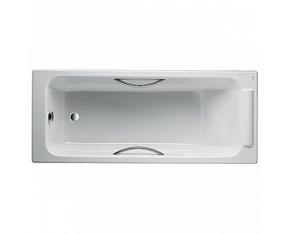 Чугунная ванна Jacob Delafon Parallel 170x70 E2948-00 с отверстиями для ручек