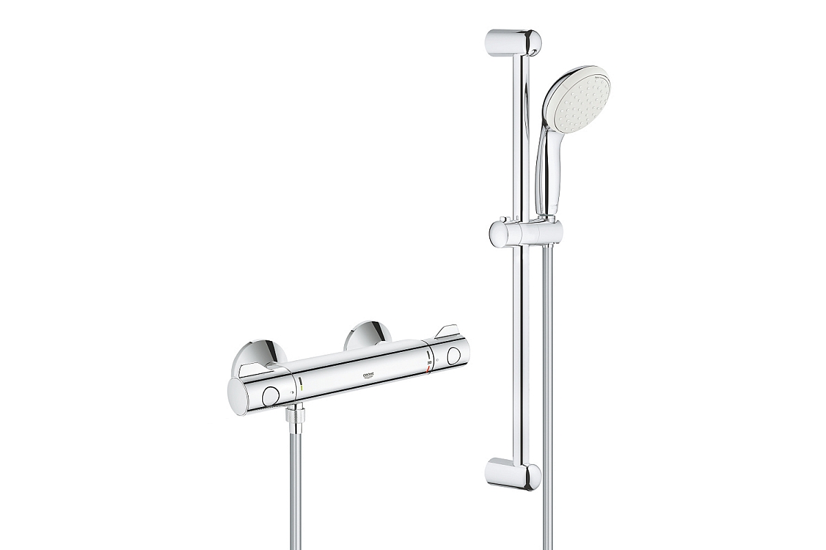 Гарнитура для душа. Душевой набор (гарнитур) Grohe Vitalio Joy 110 massage 27333000 хром. 34614001 Grohtherm. Душевая стойка Grohe Grohtherm 1000 New nb0034 хром. Grohe Precision trend.