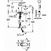 Смеситель для раковины Grohe Eurosmart Cosmopolitan 23433000 с гигиеническим душем