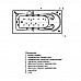 Ванна акриловая АКВАТЕК Леда 170х80 с гидромассажем Standard (пневмоуправление)