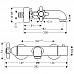 Термостат для ванны Axor Carlton 17241000