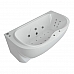 Ванна акриловая АКВАТЕК Мелисса 180х95 с гидромассажем Premium (пневмоуправление)