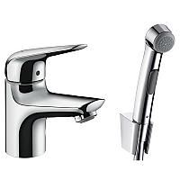 Смеситель для раковины с гигиеническим душем Hansgrohe Novus 71144000