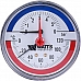 Watts  F+R818 Термоманометр аксиальный 6х1/2 DN 80 (0-6 бар)