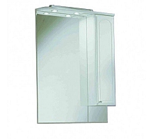 Зеркальный шкаф Акватон Майами 75 (1A047502MM01R) правосторонний, белый