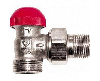 HERZ  Термостатический клапан ГЕРЦ-TS-90-V угловой 1/2х3/4ЕК