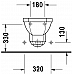 Биде подвесное Duravit Serie 1930 0266100000