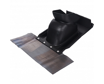 Vaillant  Элемент из пластмассы для пересечения дымоходом/воздуховодом косой крыши, цвет-черный
