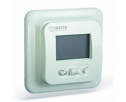 Watts  Электронный комнатный термостат скрытого монтажа с ЖК дисплеем EFHT LCD