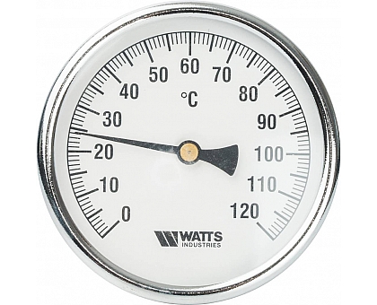 Watts  F+R801(T) 100/150  Watts Термометр биметаллический  с погружной гильзой  100 мм