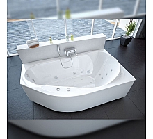 Ванна акриловая АКВАТЕК Таурус 170х100 с гидромассажем Premium (пневмоуправление)