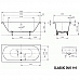 Стальная ванна KALDEWEI Classic Duo standard 180x80 mod. 110 291000010001