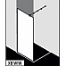 Стеклянная душевая перегородка KERMI WALK-IN XB WIW (1600 mm)