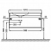 Тумба под раковину Jacob Delafon Madeleine 100x46 L EB2054-J51 белый матовый