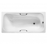 Чугунная ванна Wotte Start 150х70 с отверстиями для ручек