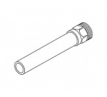 REHAU  Трубка Д15x1.0 для подкл. радиатора с наружн. резьбой R 1/2x15