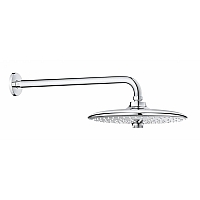 Верхний душ с душевым кронштейном 38 см Grohe Euphoria 260 SmartContro 26458000 хром