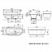 Стальная ванна KALDEWEI Mega Duo Oval 180x90 с панелью mod. 184-7 223848050001