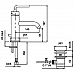 Смеситель для раковины Jacob Delafon Purist E14402-4A-CP