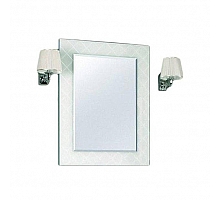 Зеркало Акватон Венеция 90 (1A1557L0VNL10) белое со светильниками