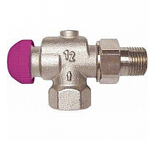 HERZ  Термостатический клапан ГЕРЦ-TS-99-FV угловой осевой специальный, размер 1/2