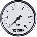 Watts  F+R100(MDA) 63/10 Манометр аксиальный   нр 1/4х 10 бар (63мм)