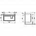 Шкаф под раковину Laufen Kartell 89x46 4.0760.2.033.631.1