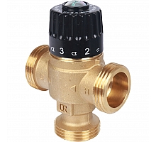 STOUT  Термостатический смесительный клапан для систем отопления и ГВС 1  НР   30-65°С KV 2,3