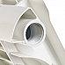 Global ISEO 350 Global ISEO 350 4 секции радиатор алюминиевый боковое подключение (белый RAL 9010)