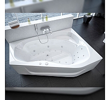 Ванна акриловая АКВАТЕК Медея 170х95 с гидромассажем Standard (пневмоуправление)
