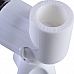 Политэк  20х1/2 Кран шаровой для радиатора угловой для полипропиленовых труб под сварку (цвет белый)
