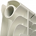 Global ISEO 350 Global ISEO 350 6 секций радиатор алюминиевый боковое подключение (белый RAL 9010)
