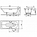 Стальная ванна KALDEWEI Saniform Plus Star 160x70 standard mod. 332 133200010001