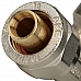 STOUT   Угольник-переходник с внутренней резьбой 1/2х16 для металлопластиковых труб винтовой