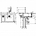 Кухонная мойка с встроенным смесителем Hansgrohe C71-F655-09 75x50 43206800